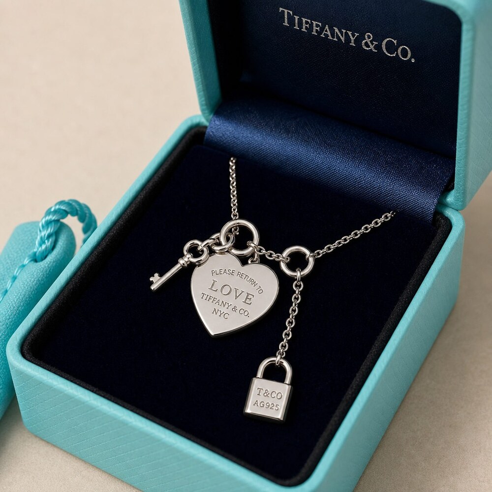 TIFFANY&CO Timeless Necklace Style 5 | New with Box